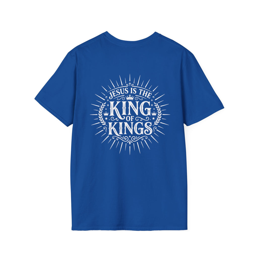 Christian T-Shirt - "In God We Trust" - "Jesus Is the King of Kings" Faith Tee