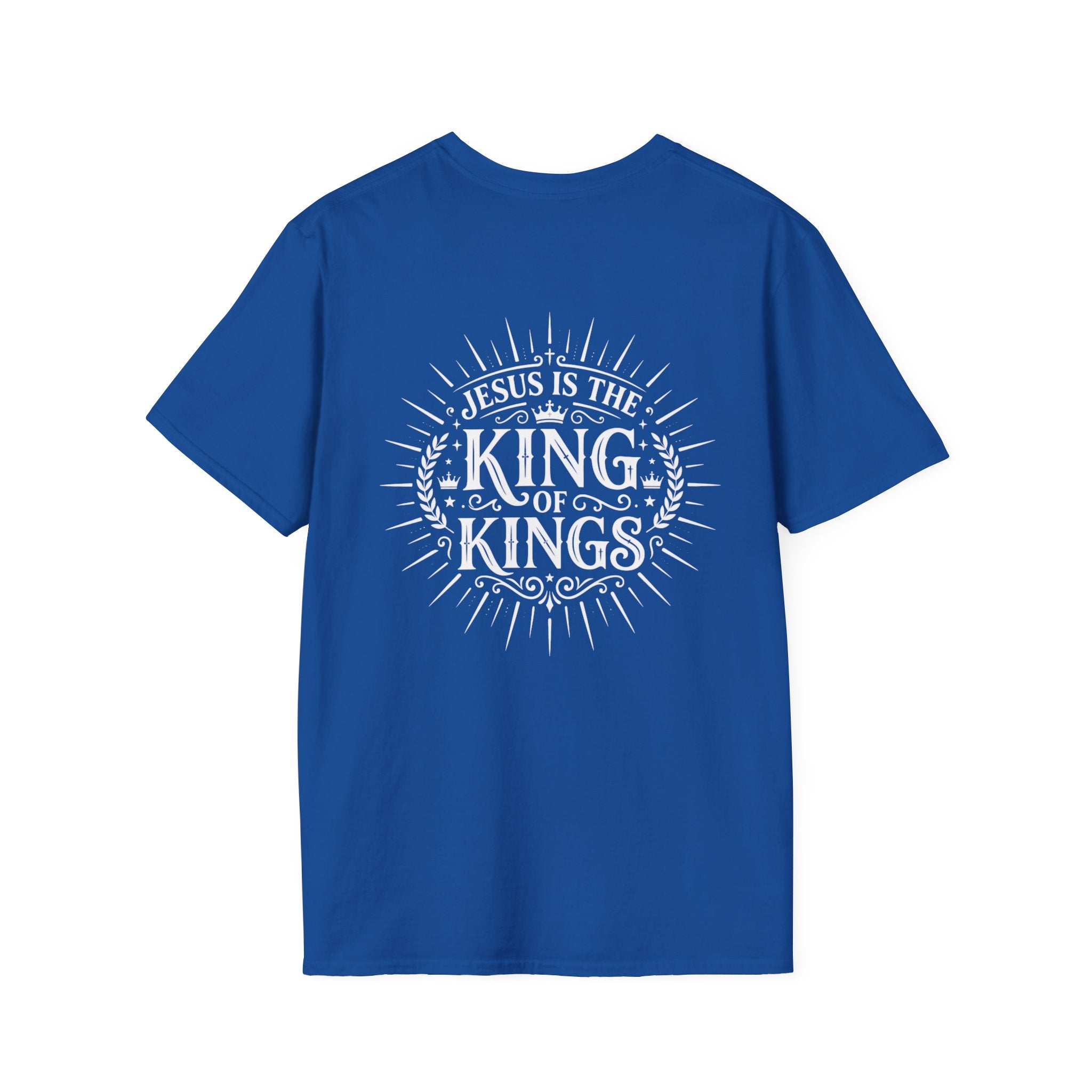 Christian T-Shirt - "In God We Trust" - "Jesus Is the King of Kings" Faith Tee