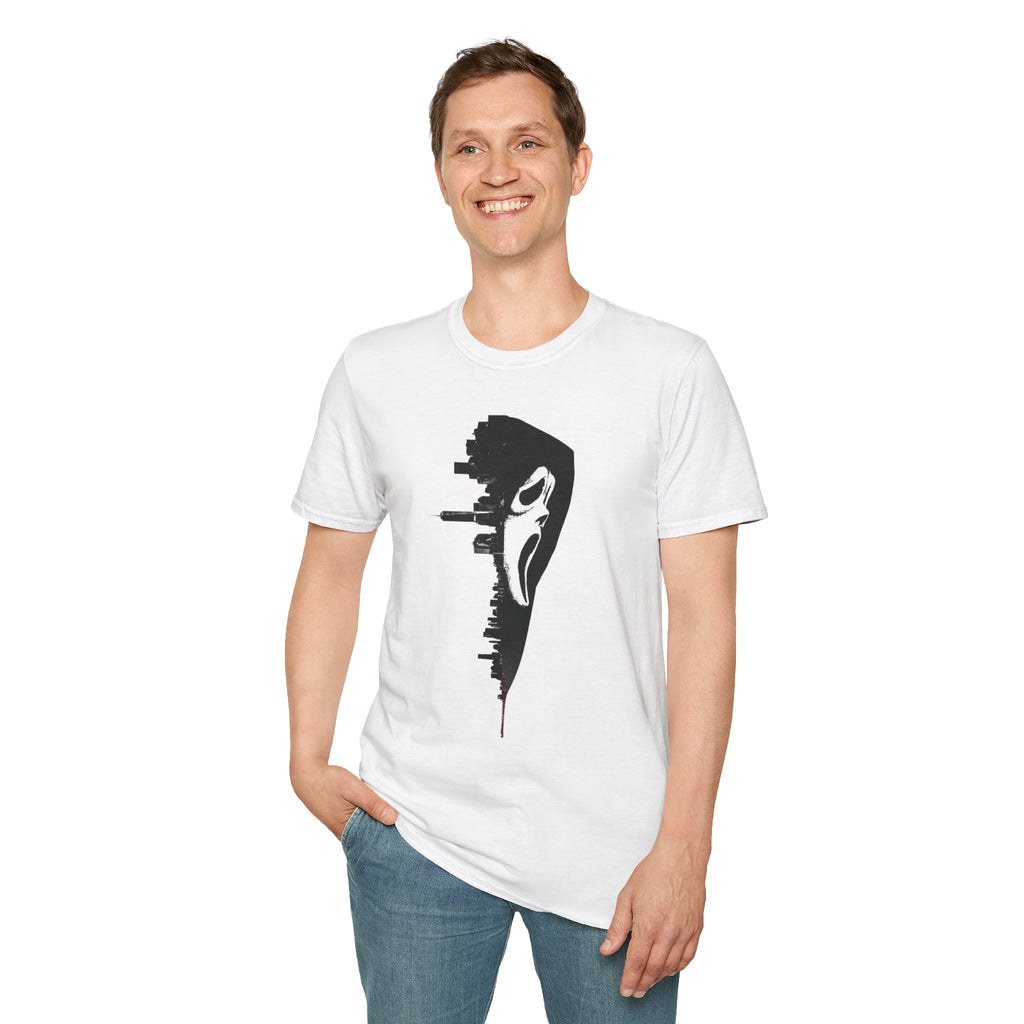 Ghost Face Graphic T-Shirt - Horror Tee