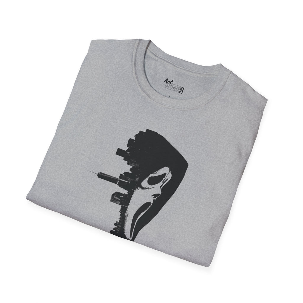 Ghost Face Graphic T-Shirt - Horror Tee