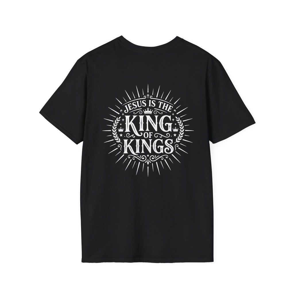Christian T-Shirt - "In God We Trust" - "Jesus Is the King of Kings" Faith Tee