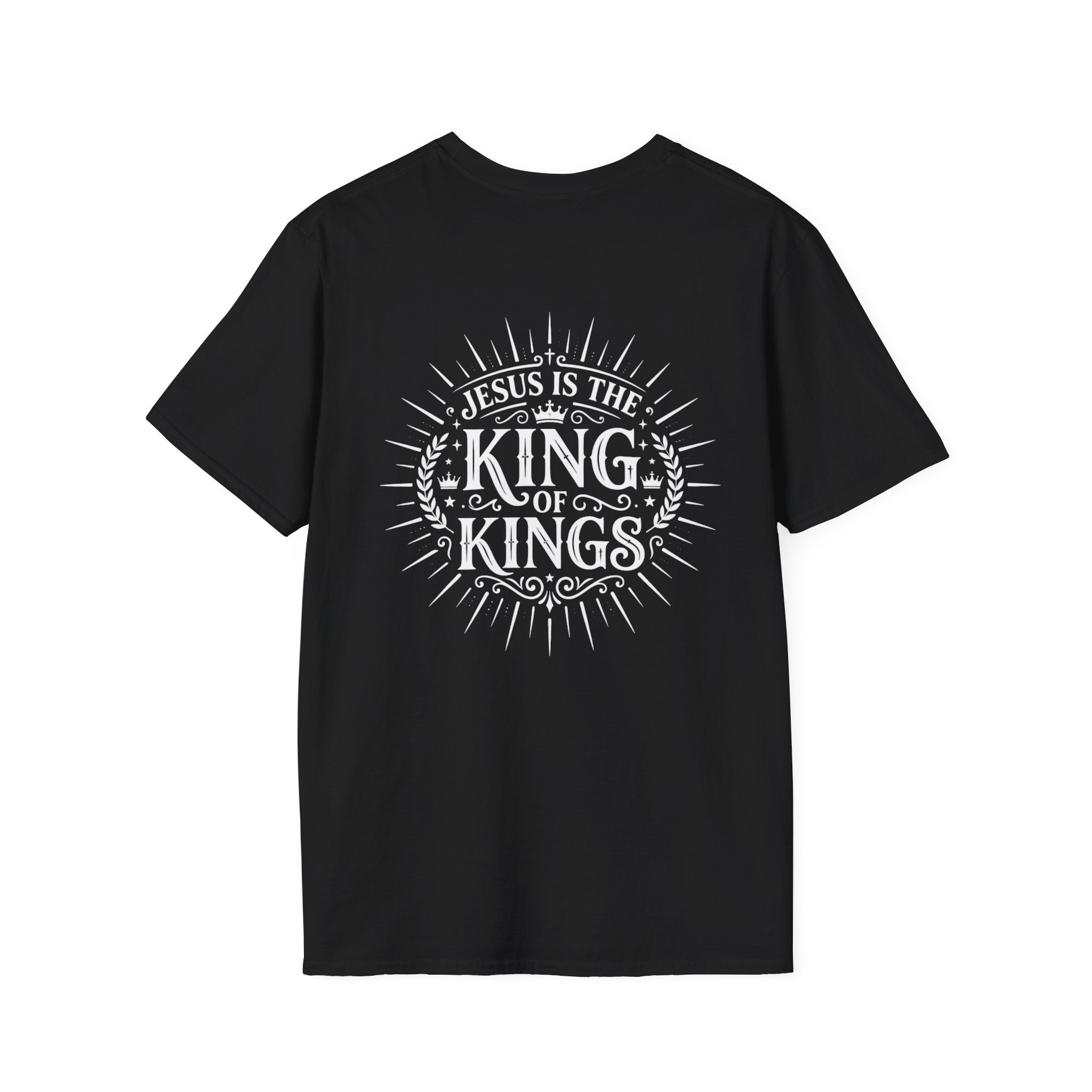 Christian T-Shirt - "In God We Trust" - "Jesus Is the King of Kings" Faith Tee