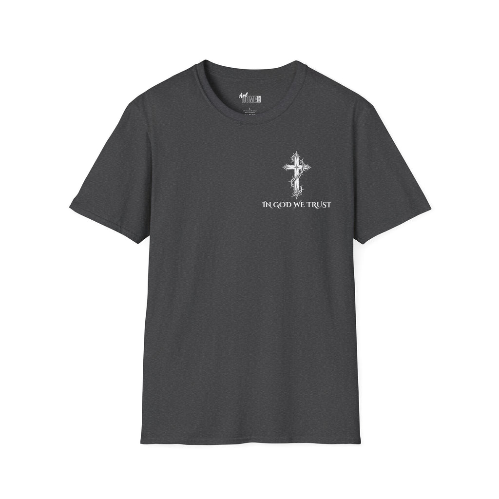 Christian T-Shirt - "Don't Lose the Fear of God" Cross Graphic Tee