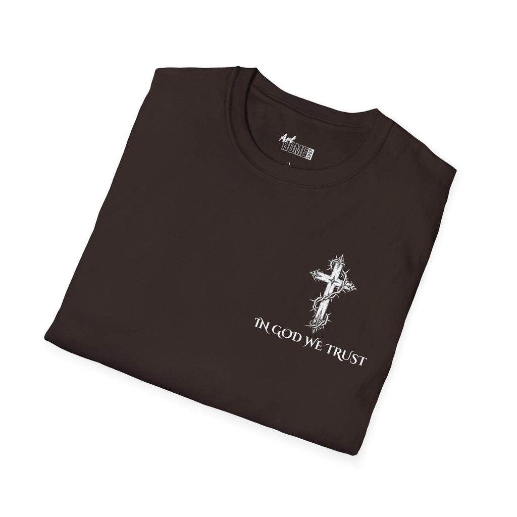 Christian T-Shirt - "In God We Trust" - "Jesus Is the King of Kings" Faith Tee