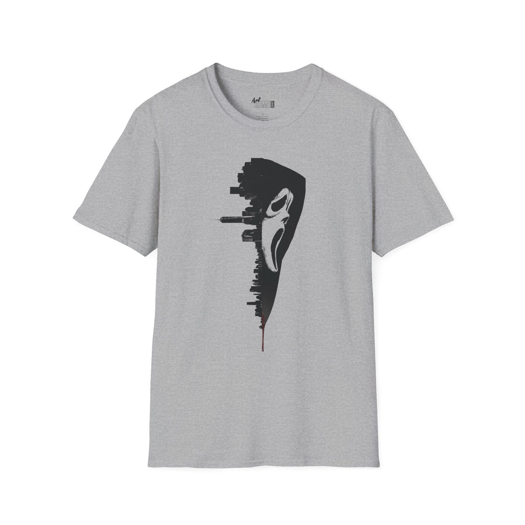 Ghost Face Graphic T-Shirt - Horror Tee