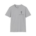 Faith Graphic T-Shirt - "In God We Trust" Cross & Jesus Back Print