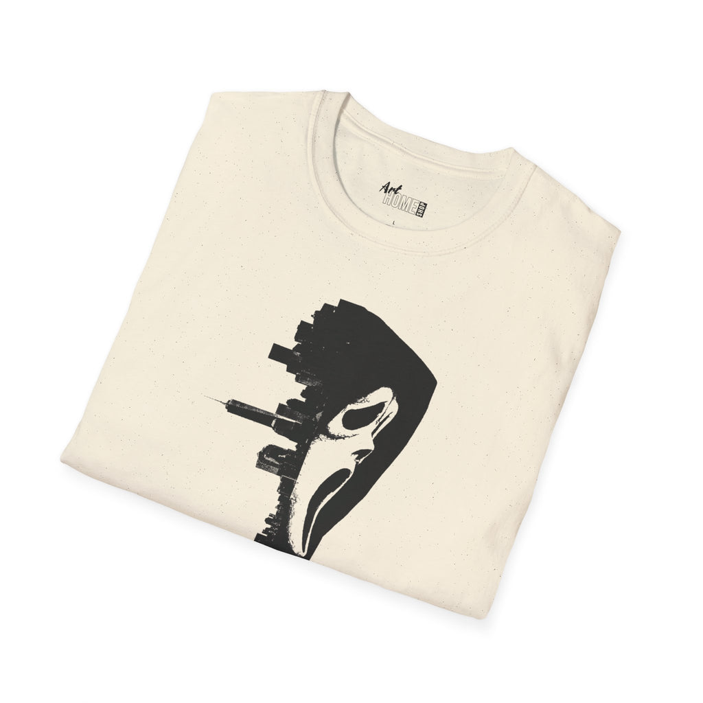 Ghost Face Graphic T-Shirt - Horror Tee