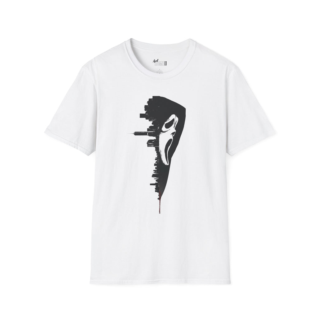 Ghost Face Graphic T-Shirt - Horror Tee