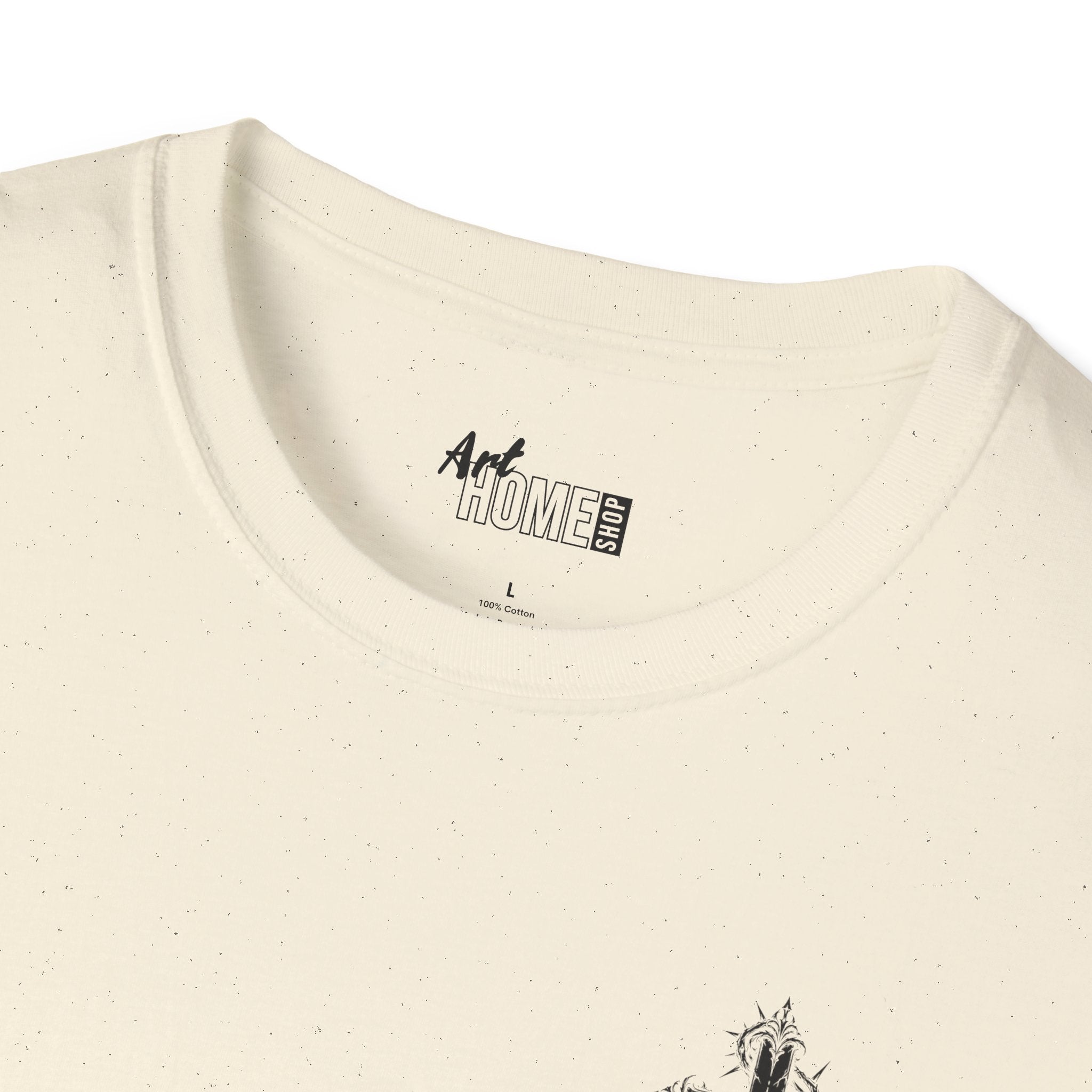 Faith Graphic T-Shirt - "In God We Trust" Cross & Jesus Back Print