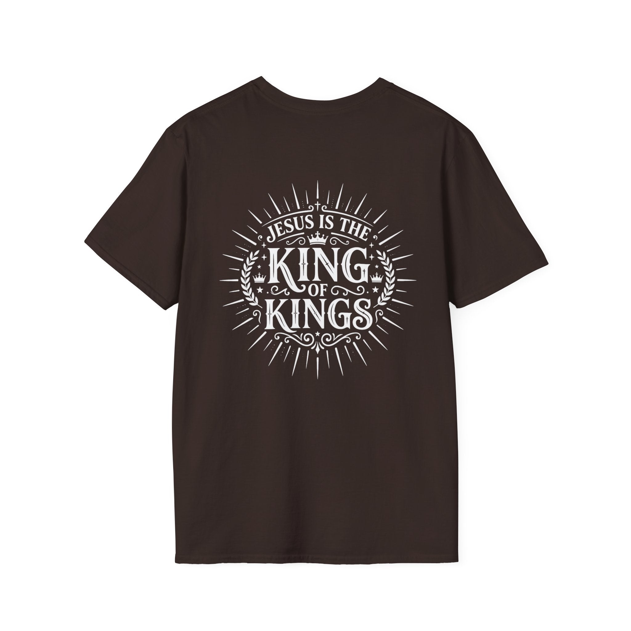 Christian T-Shirt - "In God We Trust" - "Jesus Is the King of Kings" Faith Tee